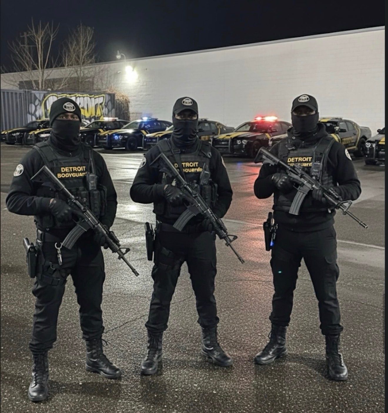 Detroit Body Guards on assignment