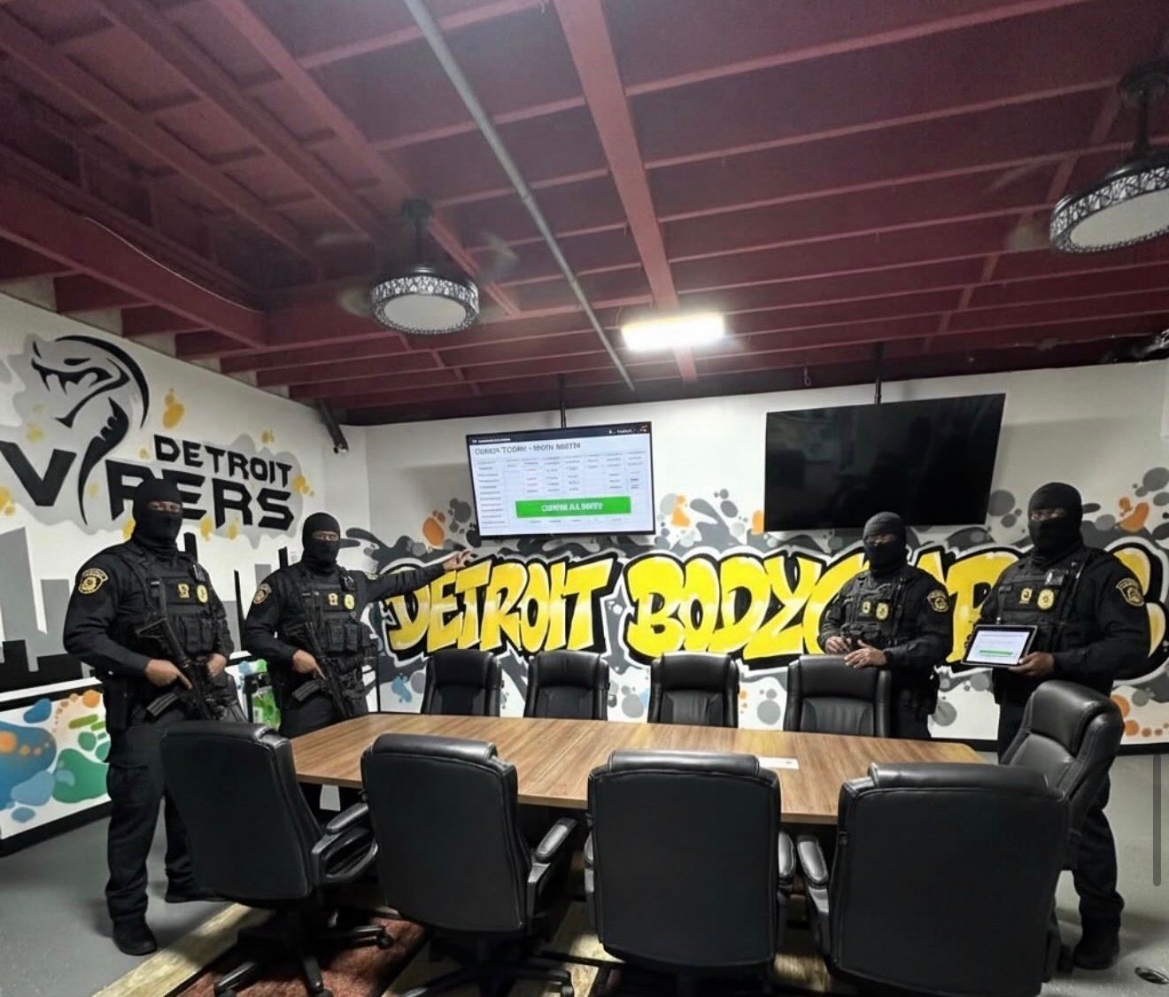 Detroit Body Guards on assignment