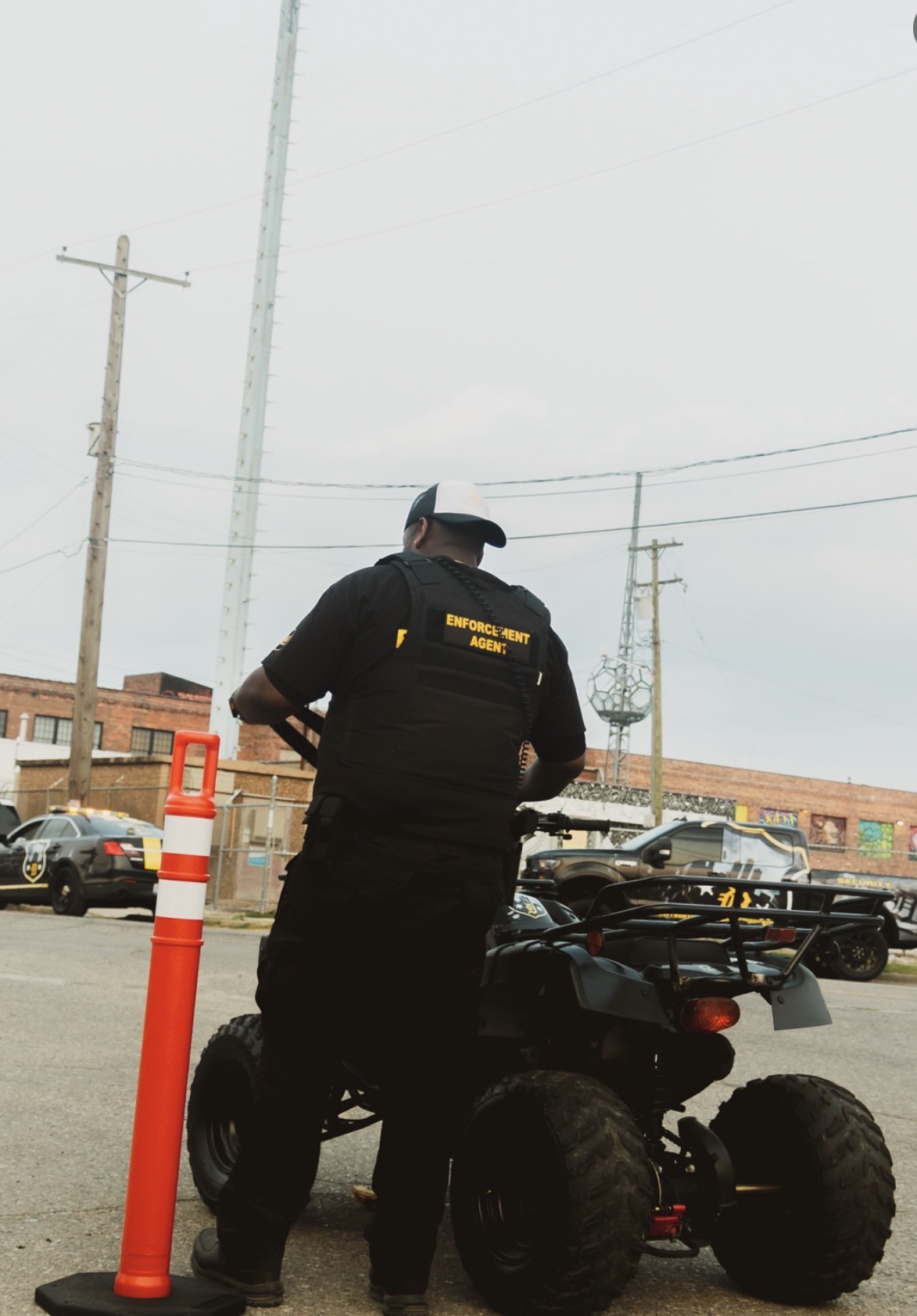 Detroit Body Guards team on assignment